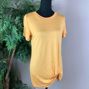 Women's Tops Shirts Twist Knotted M